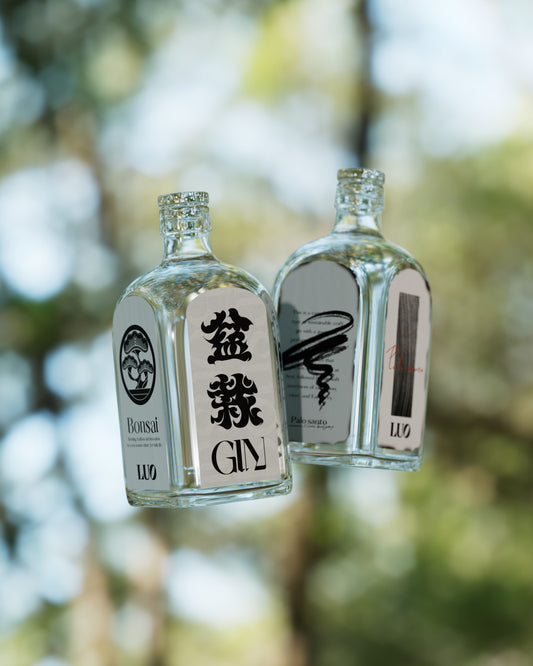 盆栽ジン×パロサントジン 2本セット