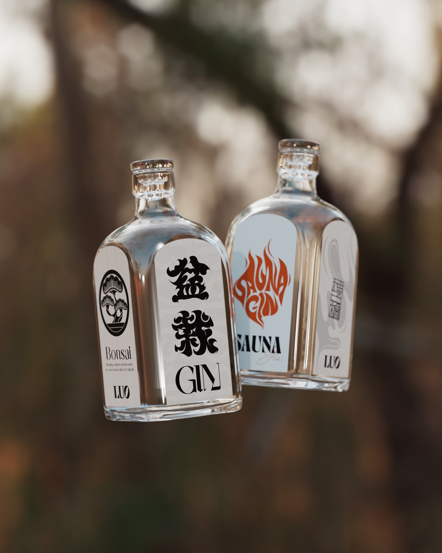 盆栽ジン ×サウナジン 2本セット